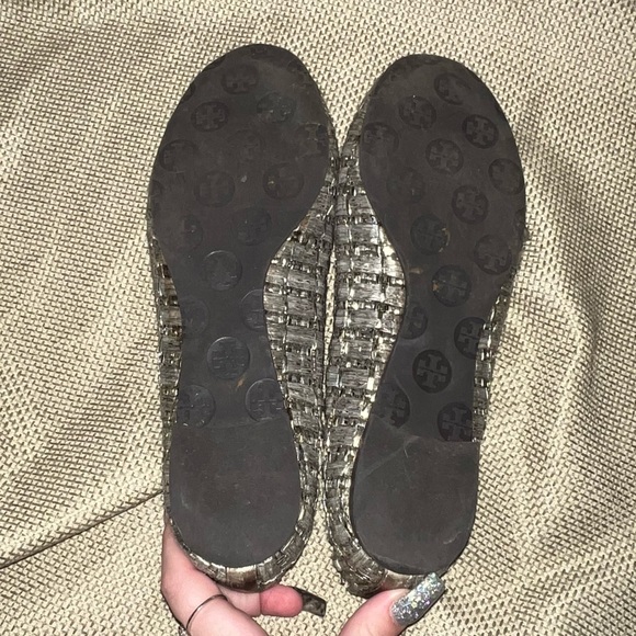 Straw Tory Burch Flats - Picture 5 of 6